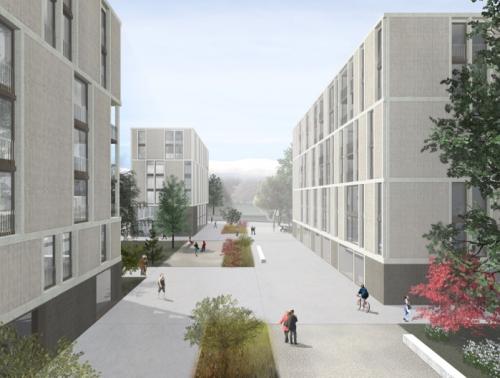 Image de synthèse - Châtelaine